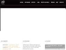 Tablet Screenshot of lmpmusique.fr